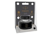 Utensilien zum Schreiben und Zeichnen - Parker Quink Füllfederhaltertinte im Tintenfass (57 ml) | in Blister-Packung | schwarz - 1950380