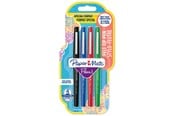 Utensilien zum Schreiben und Zeichnen - Paper Mate Flair Filzstifte | mittlere Spitze (0,7 mm) | Schwarz, Blau, Grün & Rot | 4 Stück - 2032365