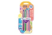 Utensilien zum Schreiben und Zeichnen - Paper Mate Flair Filzstifte | mittlere Spitze (0,7mm) | Tropical Farben | 8 Stück - 2032368
