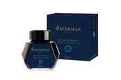 Utensilien zum Schreiben und Zeichnen - Waterman Füllertinte im Tintenfass | Mysterious Blue | Tintenflacon mit 50 ml - S0110790