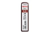 Utensilien zum Schreiben und Zeichnen - Rotring rOtring Nachfüllminen | 0,5 mm | 2B | 12 Minen - S0312630
