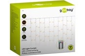 Lampen - Goobay Light Curtain with 300 LEDs transparent 5 m - wi - 4040849579424