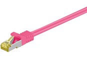 Netzwerk - Kabel - Pro RJ45 patch cord CAT 6A S/FTP (PiMF) 500 MHz with CAT 7 raw cable - Rosa - 20m - 4040849916595