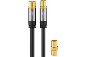 Antennenkabel - Pro TV antenna cable (135 dB) 4x shielded 10 m - 4040849703898