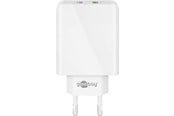 Handys - Adapter und Ladegeräte - Pro Dual USB quick charger QC3.0 28W white - 4040849449574