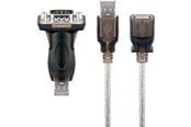 Display Kabel - Pro USB  serial RS232 converter mini Transparent - 4040849931284