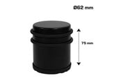 Halterungen & Scharniere  - Home>it Loose door stop Ø62x75 mm 1 kg - matt black - 13168