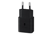 Handys - Adapter und Ladegeräte - Samsung 15W USB-C Power Adapter - Black - EP-T1510NBEGEU