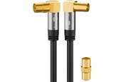 Antennenkabel - Pro TV antenna cable (135 dB) 4x shielded 5 m - 4040849704666
