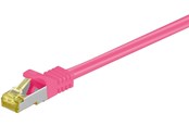 Netzwerk - Kabel - Pro RJ45 patch cord CAT 6A S/FTP (PiMF) 500 MHz with CAT 7 raw cable magenta - Rosa - 7.5m - 4040849916328