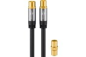 Antennenkabel - Pro TV antenna cable (135 dB) 4x shielded 5 m - 4040849703843