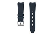 Handys - Anderes Zubehör - Samsung Watch Strap Hybrid Leather Band 20mm S/M - Navy - ET-SHR88SNEGEU