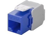 Netzwerkzubehör - Pro Keystone module RJ45 CAT 6A UTP blue - 4040849906886