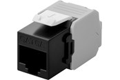Netzwerkzubehör - Pro Keystone module RJ45 CAT 6A UTP black - 4040849906923
