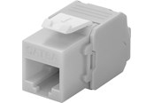 Netzwerkzubehör - Pro Keystone module RJ45 CAT 6A UTP light gray - 4040849906930