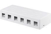 Netzwerkzubehör - Pro Keystone empty housing 6 port - 4040849793790