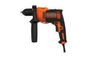Haus & Garten - Black & Decker Blac Schlagbohrmaschine BEH550-QS   550W | Rechts - BEH550-QS