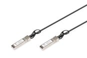 Netzwerk - Kabel - DIGITUS 10G SFP+ DAC Cable - 0.5m - Schwarz - 0.5m - DN-81220