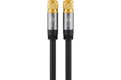 Antennenkabel - Pro SAT antenna cable (135 dB) 4x shielded 1m - 4040849706615