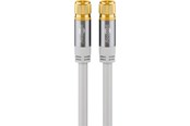 Antennenkabel - Pro SAT antenna cable (135 dB) 4x shielded 1m - 4040849705984