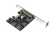 Festplatten Zubehör - ASUS PCIE TO 4 SATA CARD-SI - 90MC0AZ0-M0ECY0