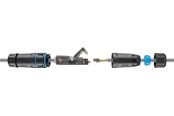 Netzwerk - Kabel - Pro Outdoor (IP68) LAN cable connector CAT 6A UTP unshielded - Schwarz - 4040849444166