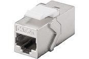 Netzwerk - Kabel - Pro Keystone module RJ45 coupler CAT 6A STP - Silber - 4040849908668