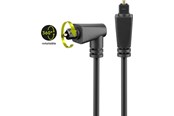Audio Kabel - Pro angled Toslink cable and rotatable - 4040849415951