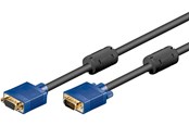 Display Kabel - Pro Full HD SVGA monitor extension cable gold-plated. - 4040849936142