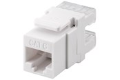 Netzwerk - Kabel - Pro Keystone module RJ45 CAT 6 UTP 250 MHz - Weiß - 4040849957406