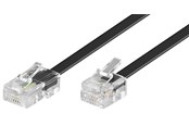Netzwerk - Kabel - Pro Modular telephone cable - Schwarz - 6m - 4040849685774