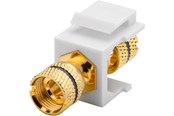 Netzwerk - Kabel - Pro Keystone module speaker - Schwarz - 4040849794766