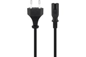Stromkabel (Extern) - Pro Stromkabel C7 (2 pins) - Schwarz - 0.5 m - Gerade - 4040849973598