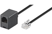 Netzwerk - Kabel - Pro Modular telephone extension cable - Schwarz - 3m - 4040849682599