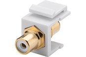 Netzwerk - Kabel - Pro Keystone Cinch/RCA module - Weiß - 0cm - 4040849796760