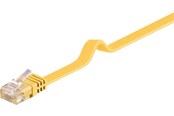 Netzwerk - Kabel - Pro LAN CAT 6 Flat U/UTP - Gelb - 1m - 4040849964084