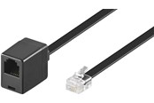 Netzwerk - Kabel - Pro Modular telephone extension cable - Schwarz - 10m - 4040849682612