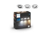 Smart-Home - Philips Hue Milliskin Recessed Spotlight 3-Pack — White Ambiance - 929003811101