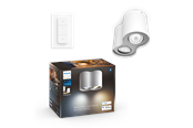 Smart-Home - Philips Hue Pillar Double Spotlight - White - With Dimmer Switch - 929003811501