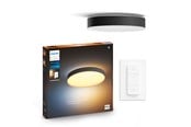 Smart-Home - Philips Hue Enrave, extra große Deckenleuchte (Schwarz) - 915005997101