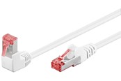 Netzwerk - Kabel - Pro LAN CAT 6 S/FTP - 90° - Weiß - 3m - 4040849515521