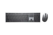 Tastaturen - Dell Premier Multi-Device - Tastatur & Maus Set - Nordisch - Grau - KM7321WGY-NOR