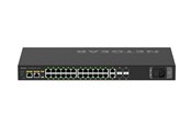 Switches - Netgear M4250-26G4F-PoE+ (GSM4230P) 24x1G PoE+ 300W 2x1G and 4xSFP Managed Switch - GSM4230P-100EUS