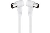 Antennenkabel - Pro Angled antenna cable (<70 dB) 2x shielded - 4040849115240