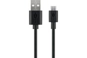 USB Kabel - Pro USB-A <-> USB Micro-B - 0.5m - Schwarz - 4040849386596