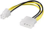 Stromkabel (Intern) - Pro PC power cable/adapter 5.25 inch male to ATX12 P4 4-pin - 4040849513626