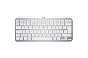 Tastaturen - Logitech MX Keys Mini For Mac Wireless Keyboard - Pale Grey - US - Tastaturen - Englisch (US) - Grau - 920-010526