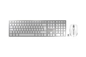 Tastaturen - Cherry DW 9100 - Tastatur & Maus Set - Deutsch - Weiss - JD-9100DE-1