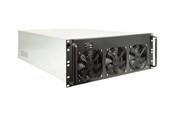 Gehäuse - Inter-Tech 4F28 Mining - Gehäuse - Server (Rack) - Schwarz - 88887352