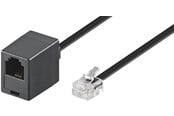 Netzwerk - Kabel - Pro Modular telephone extension cable - Schwarz - 10m - 4040849682575